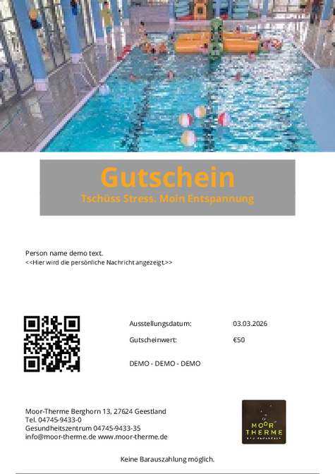 Gutschein-Design 8 auswählen